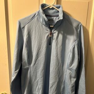 Orvis Men’s Large Pullover. Light blue, EXCELLENT condition